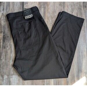 NWT NEW Banana Republic Slim Core Temp Dress Pant Men's Size 42x34 Black 42 x 34